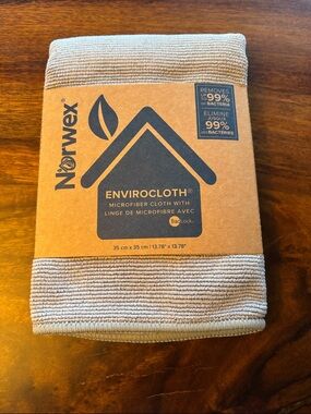 Norwex EnviroCloth Microfiber Cleaning Cloth - Light Taupe